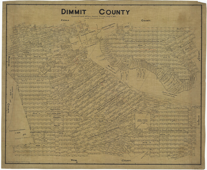 66806, Dimmit County, General Map Collection