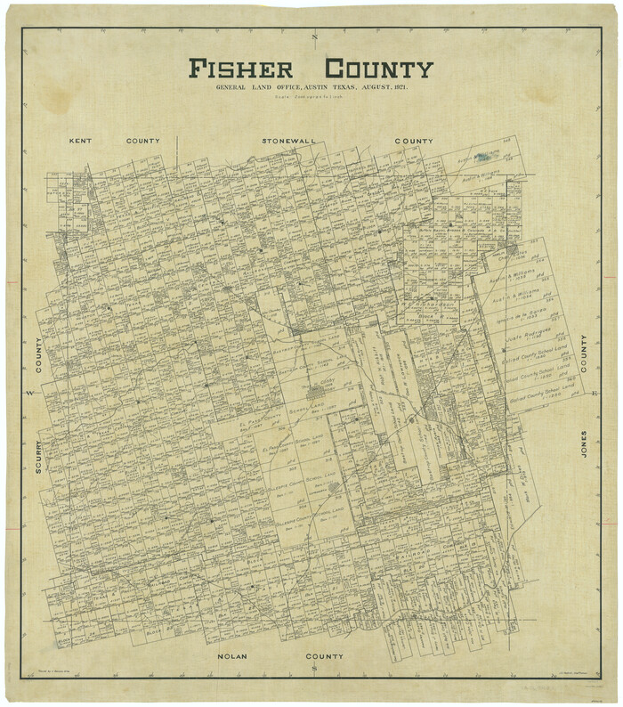 66822, Fisher County, General Map Collection