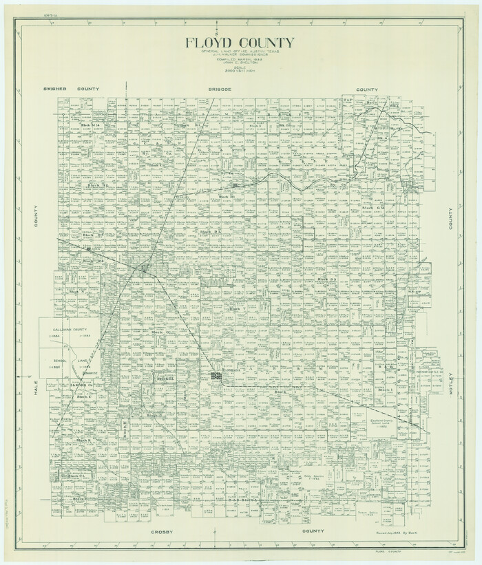 66824, Floyd County, General Map Collection