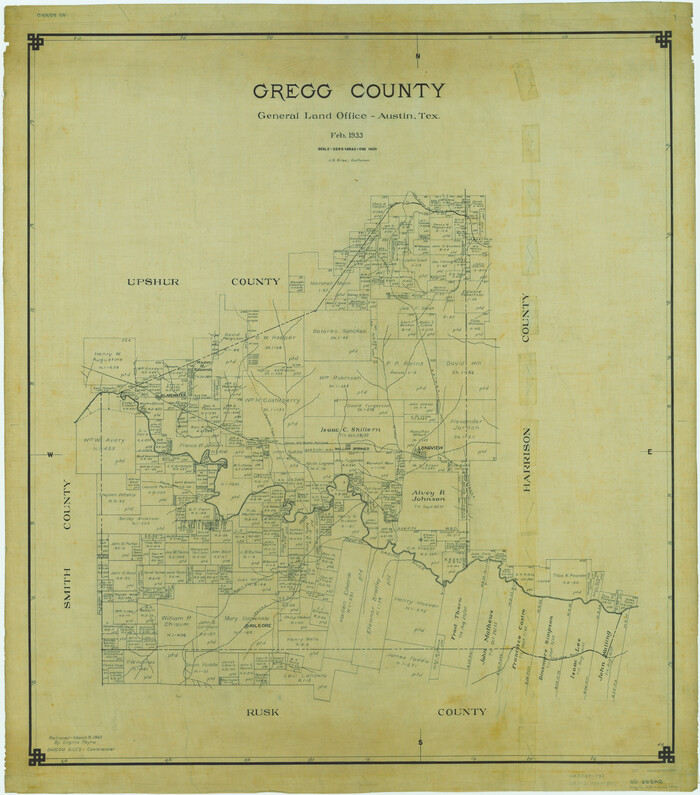 66842, Gregg County, General Map Collection
