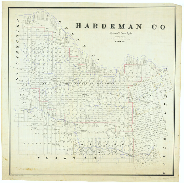 66852, Hardeman Co., General Map Collection