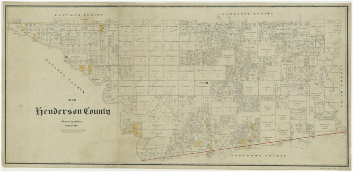 66860, Map of Henderson County, General Map Collection