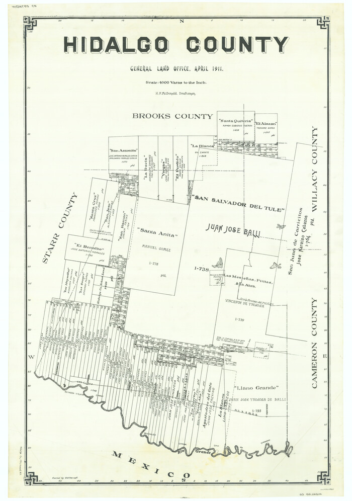 66863, Hidalgo County, General Map Collection