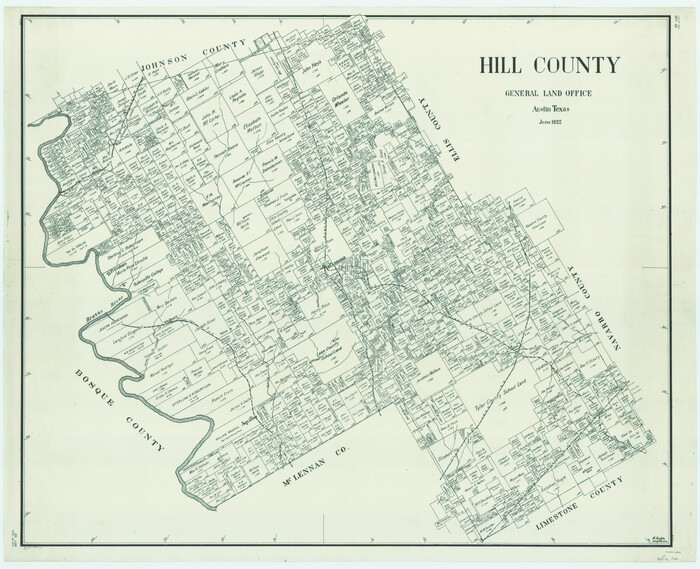 66864, Hill County, General Map Collection
