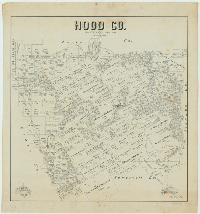 66868, Hood Co., General Map Collection