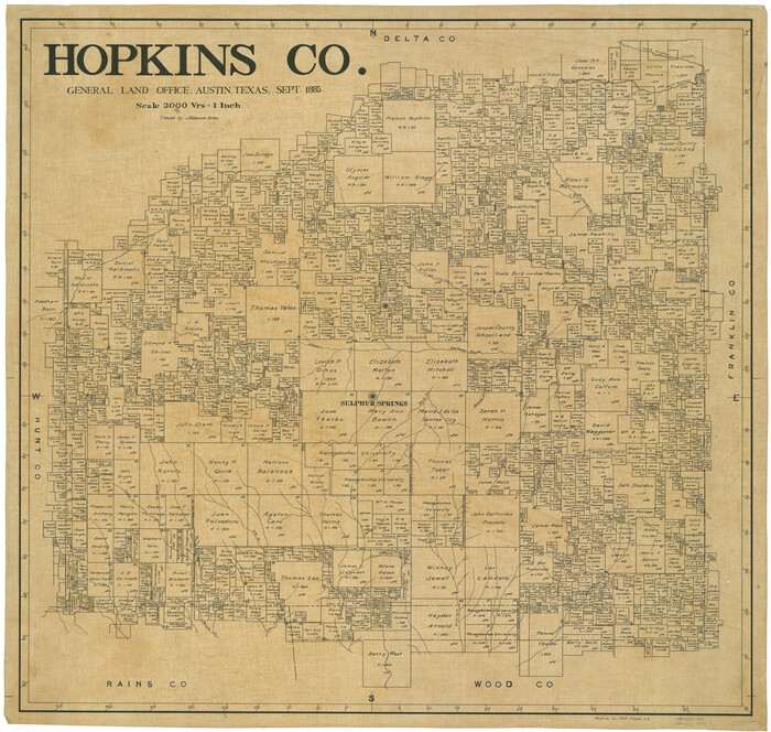 66869, Hopkins Co., General Map Collection