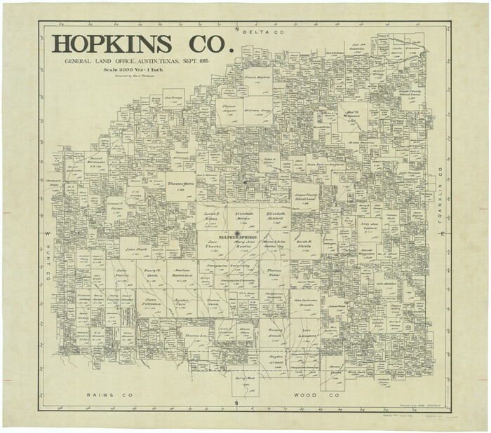 66870, Hopkins Co., General Map Collection