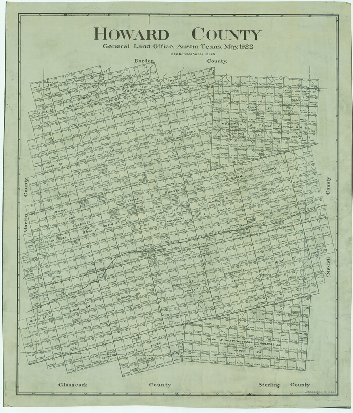 66872, Howard County, General Map Collection