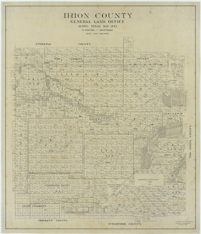 66876, Irion County, General Map Collection