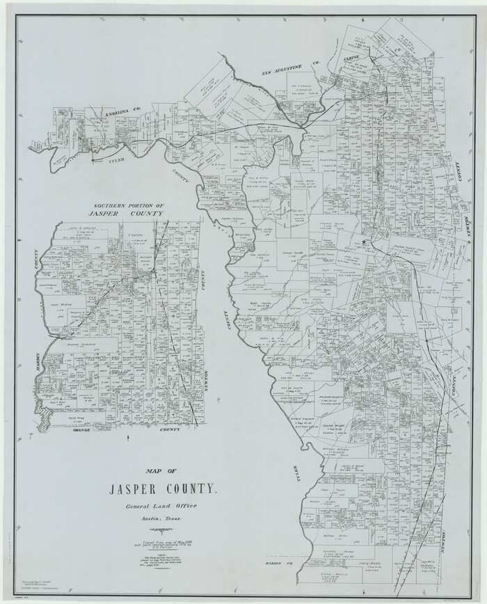 66879, Map of Jasper County, General Map Collection