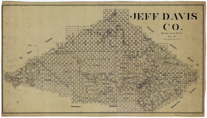 66880, Jeff Davis Co., General Map Collection