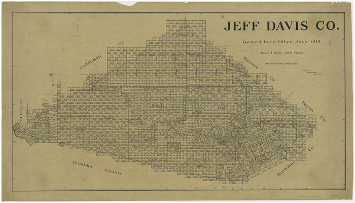 66881, Jeff Davis Co., General Map Collection