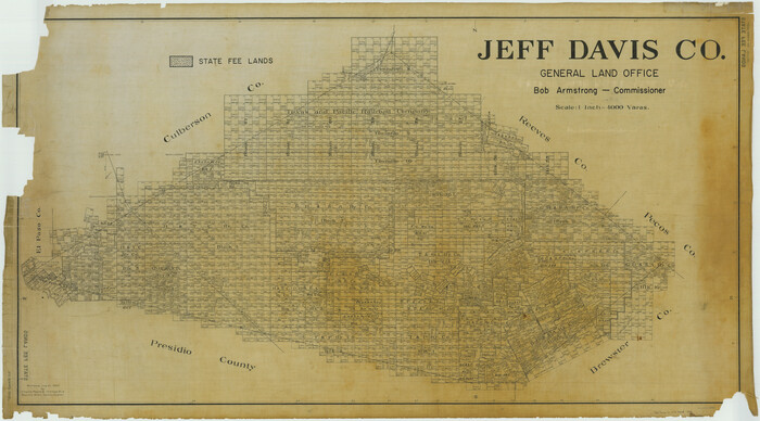 66882, Jeff Davis Co., General Map Collection