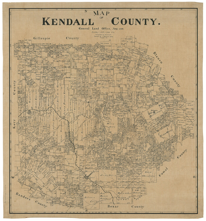 66887, Map of Kendall County, General Map Collection
