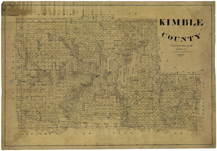 66891, Kimble County, General Map Collection