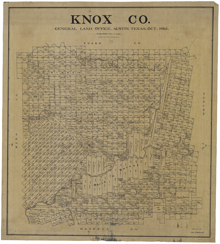 66895, Knox Co., General Map Collection
