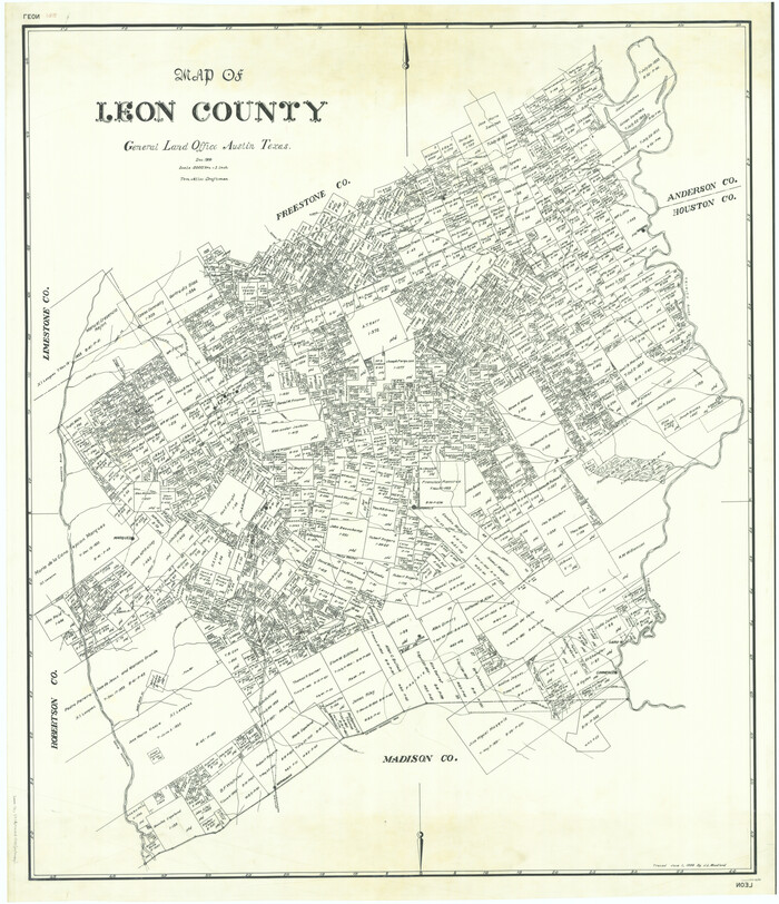 66901, Map of Leon County, General Map Collection