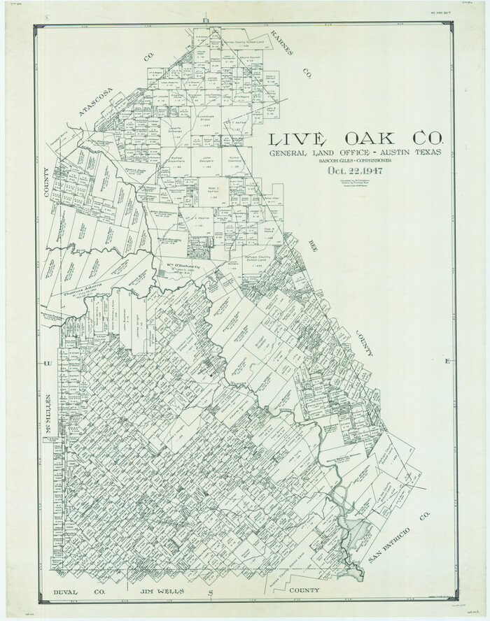 66907, Live Oak Co., General Map Collection