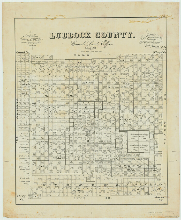66910, Lubbock County, General Map Collection