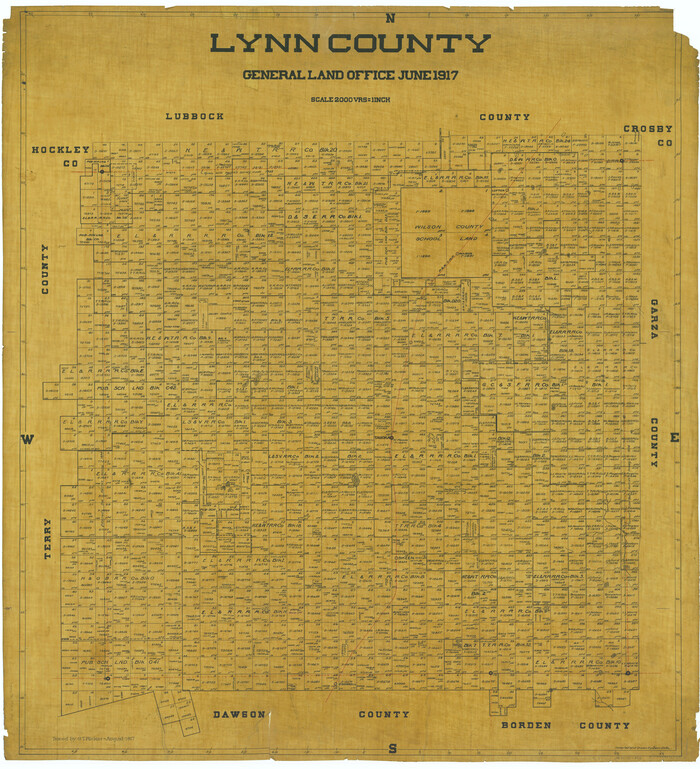 66913, Lynn County, General Map Collection