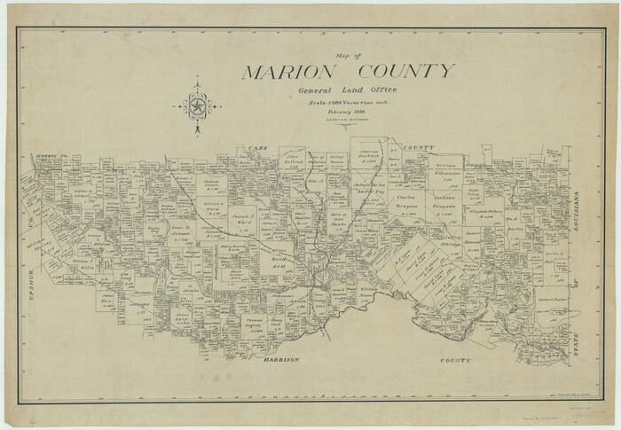 66917, Map of Marion County, General Map Collection