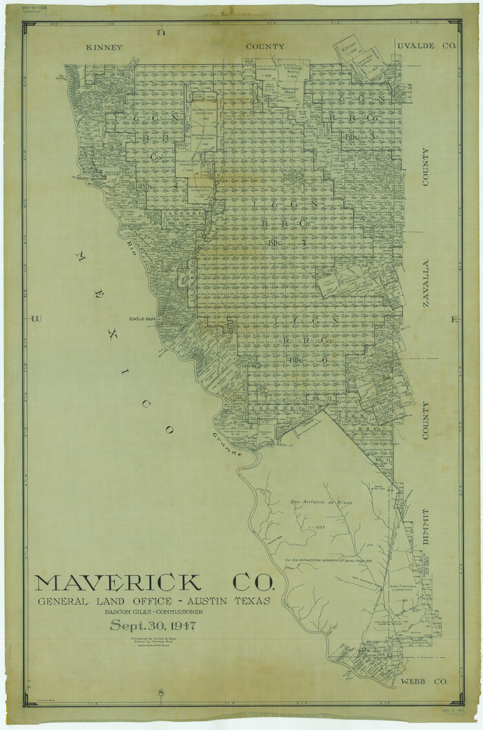 66920, Maverick Co., General Map Collection