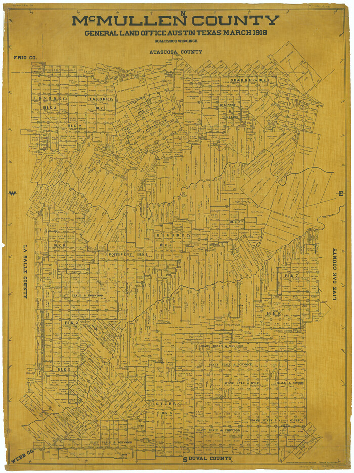 66923, McMullen County, General Map Collection