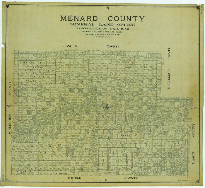 66928, Menard County, General Map Collection