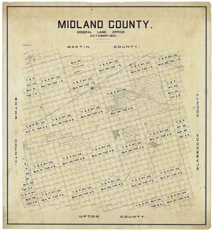 66929, Midland County, General Map Collection