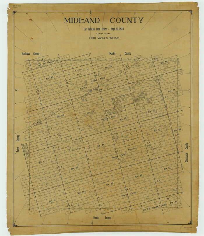 66930, Midland County, General Map Collection