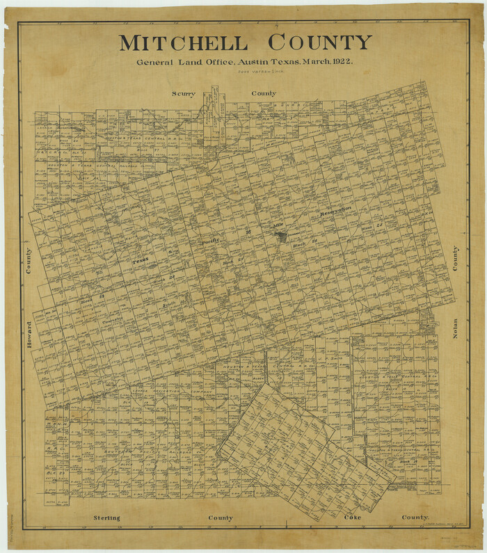66936, Mitchell County, General Map Collection