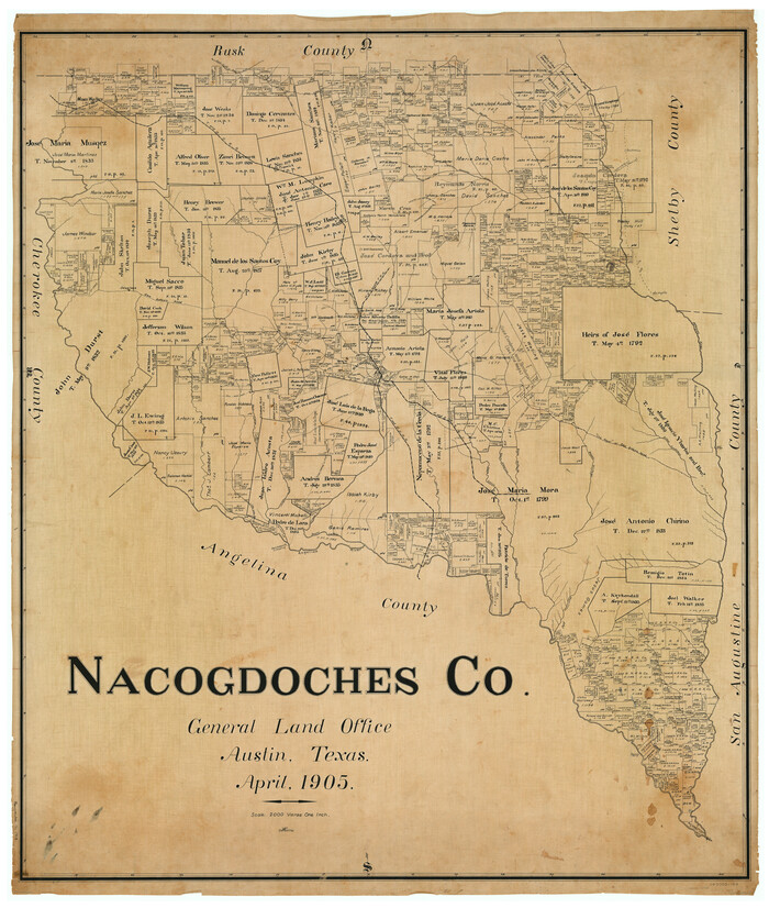 66948, Nacogdoches Co., General Map Collection