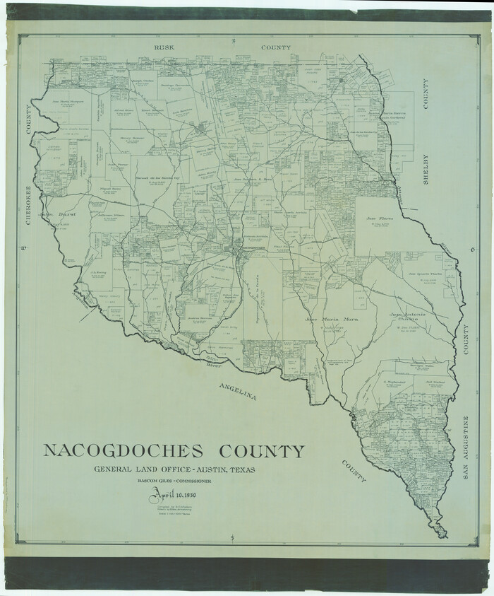 66950, Nacogdoches County, General Map Collection