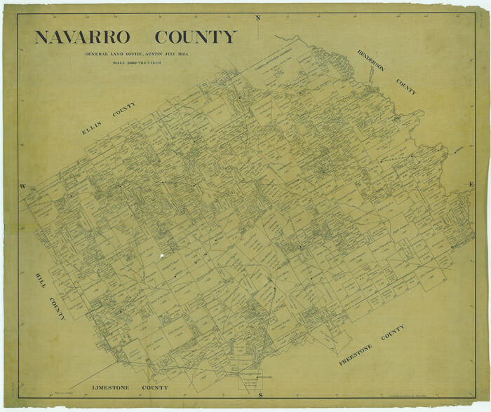 66951, Navarro County, General Map Collection