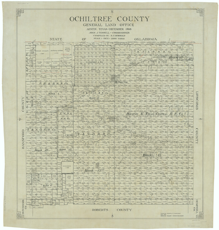 66959, Ochiltree County, General Map Collection