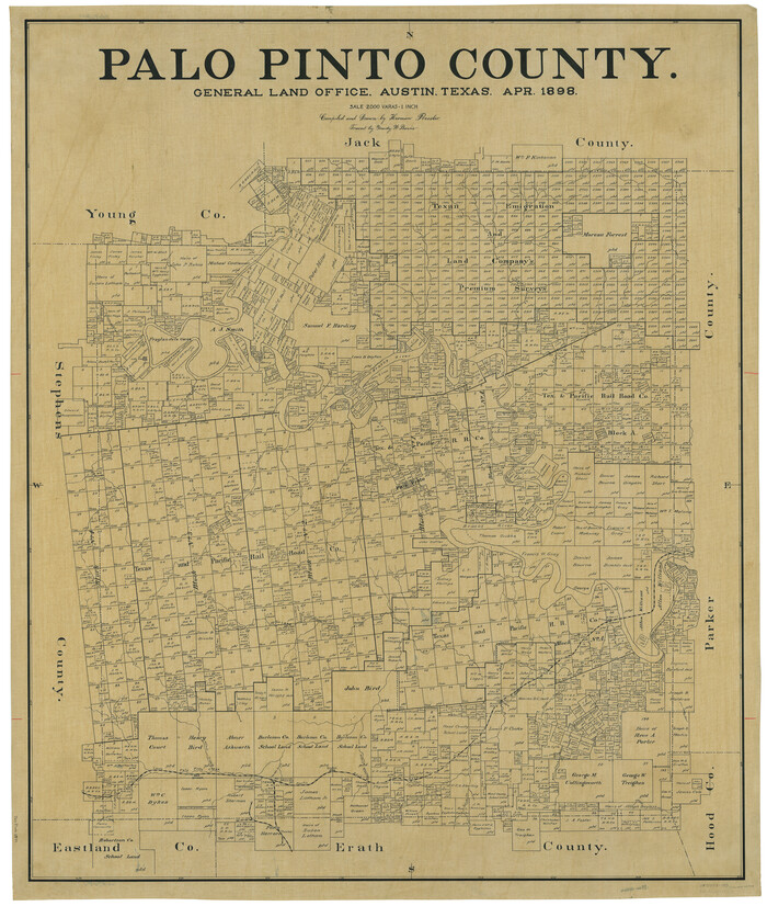 66964, Palo Pinto County, General Map Collection