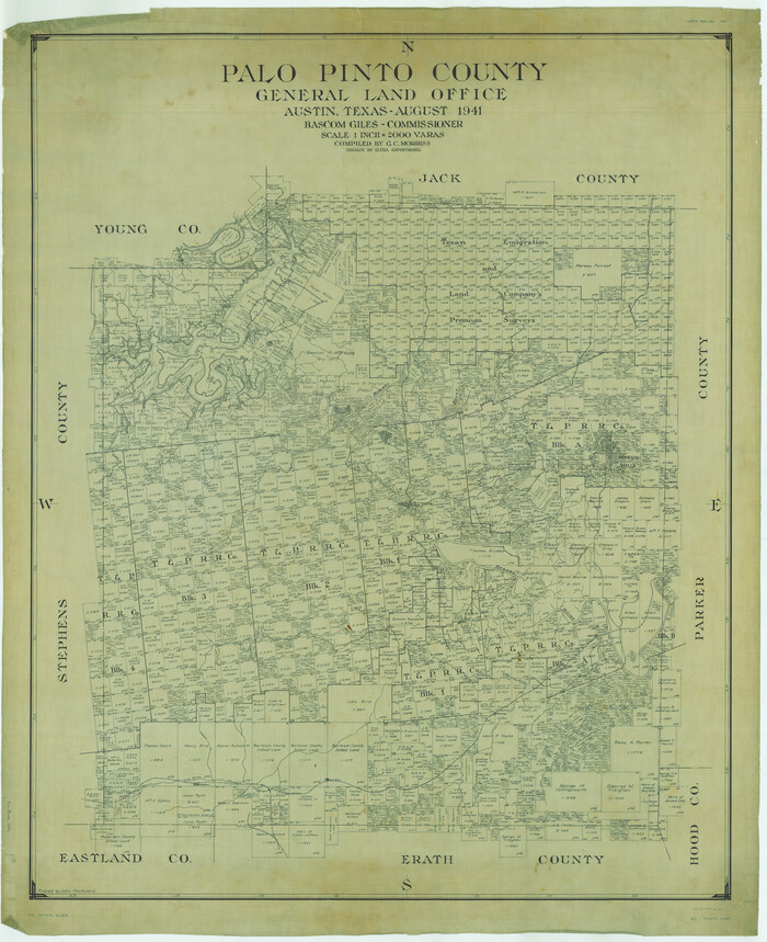 66966, Palo Pinto County, General Map Collection