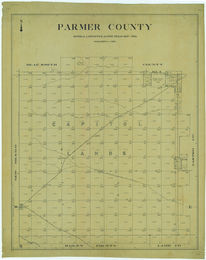 66973, Parmer County, General Map Collection