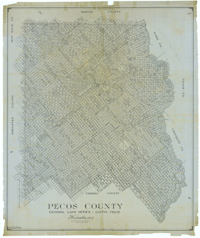 66980, Pecos County, General Map Collection
