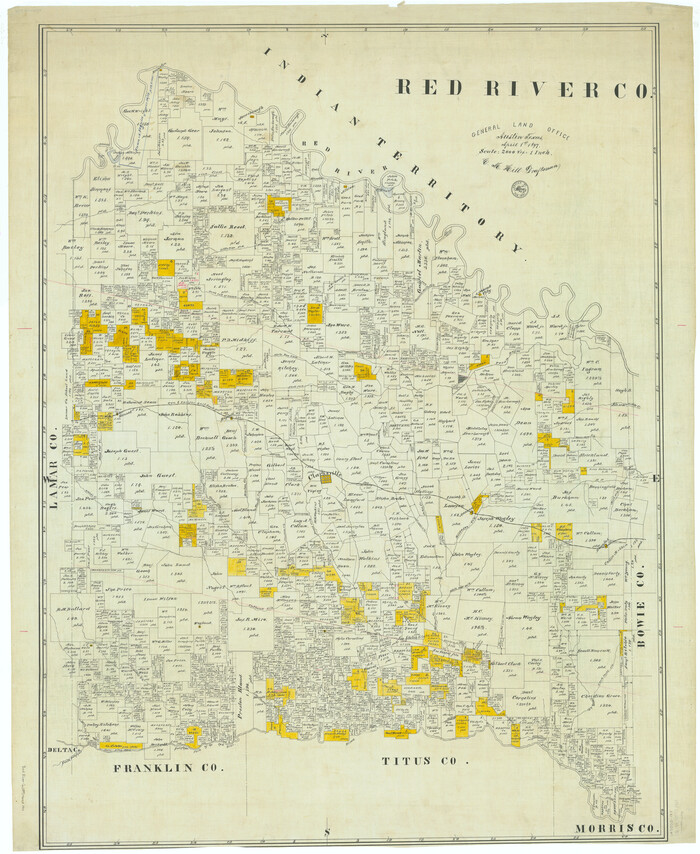 66993, Red River Co., General Map Collection