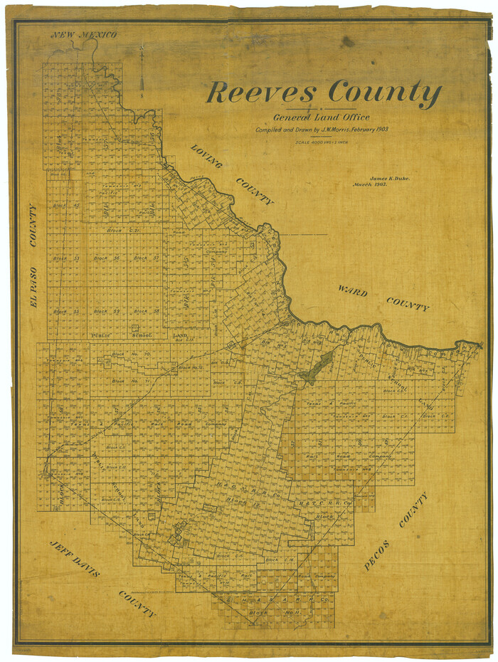 66997, Reeves County, General Map Collection
