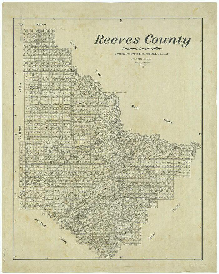 66999, Reeves County, General Map Collection