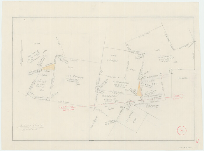 67003, Anderson County Working Sketch 4, General Map Collection