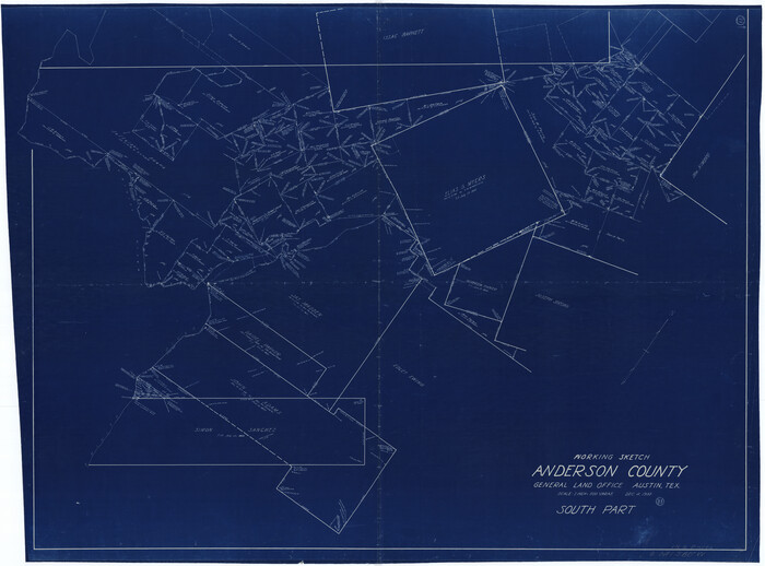 67010, Anderson County Working Sketch 11, General Map Collection