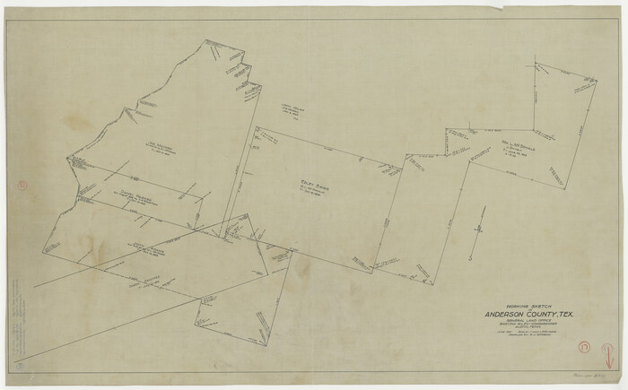 67017, Anderson County Working Sketch 17, General Map Collection