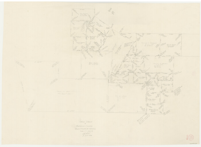 67021, Anderson County Working Sketch 21, General Map Collection