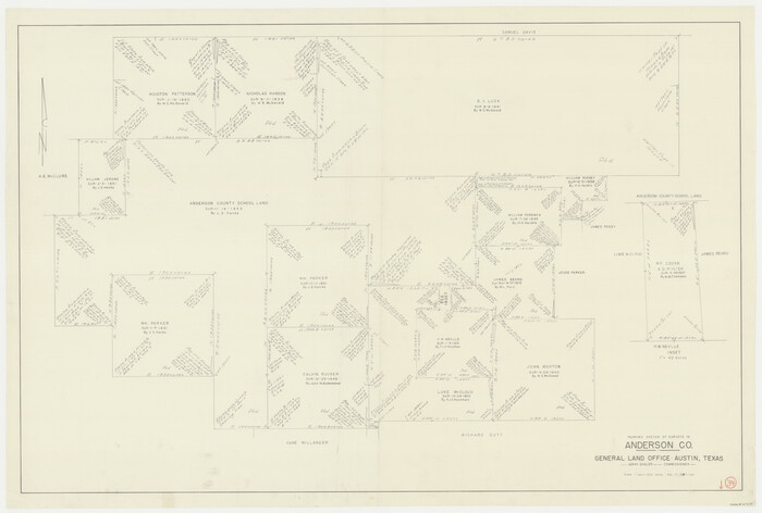 67034, Anderson County Working Sketch 34, General Map Collection