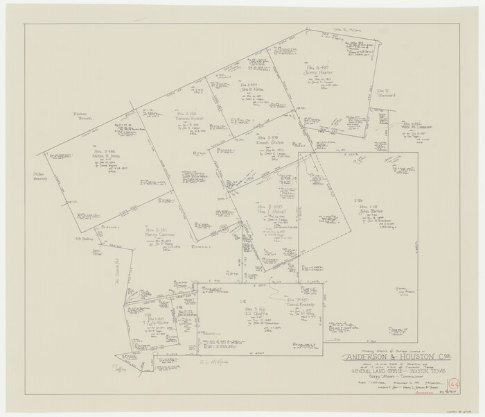 67044, Anderson County Working Sketch 44, General Map Collection