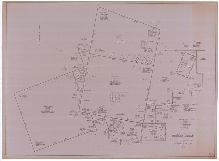 67137, Angelina County Working Sketch 53, General Map Collection