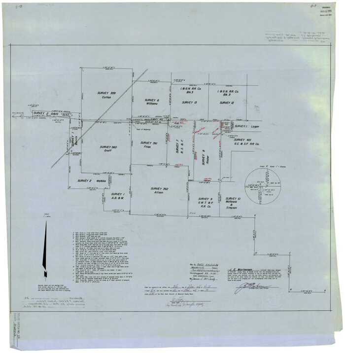 6715, Maverick County Rolled Sketch 24, General Map Collection